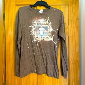 EUC Bella Canvas Morgan Wallen t-shirt leopard